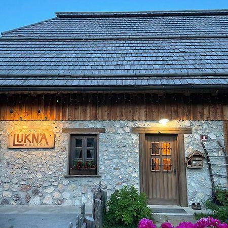 Hostel Lukna Mojstrana Kültér fotó